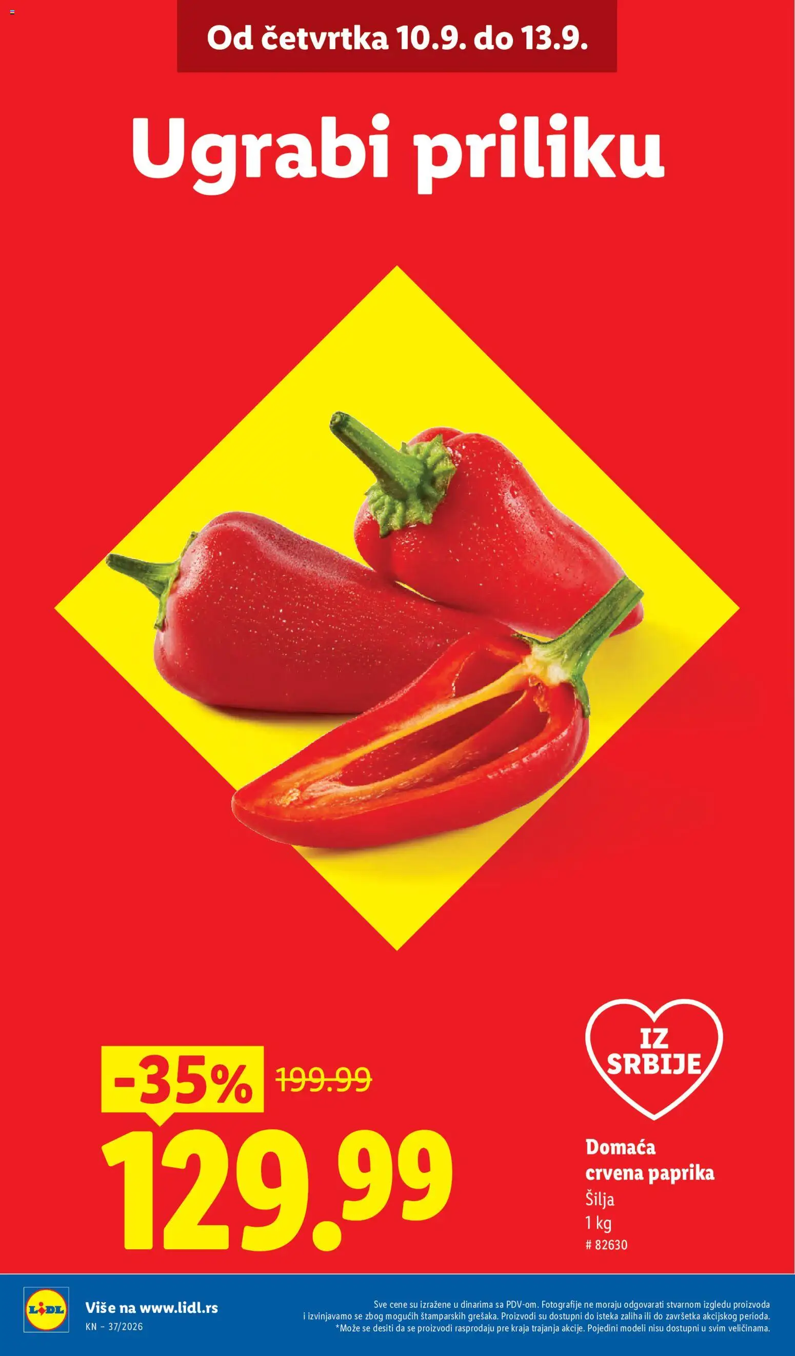 Lidl katalog - važi od 10.09.2026 | Strana: 2