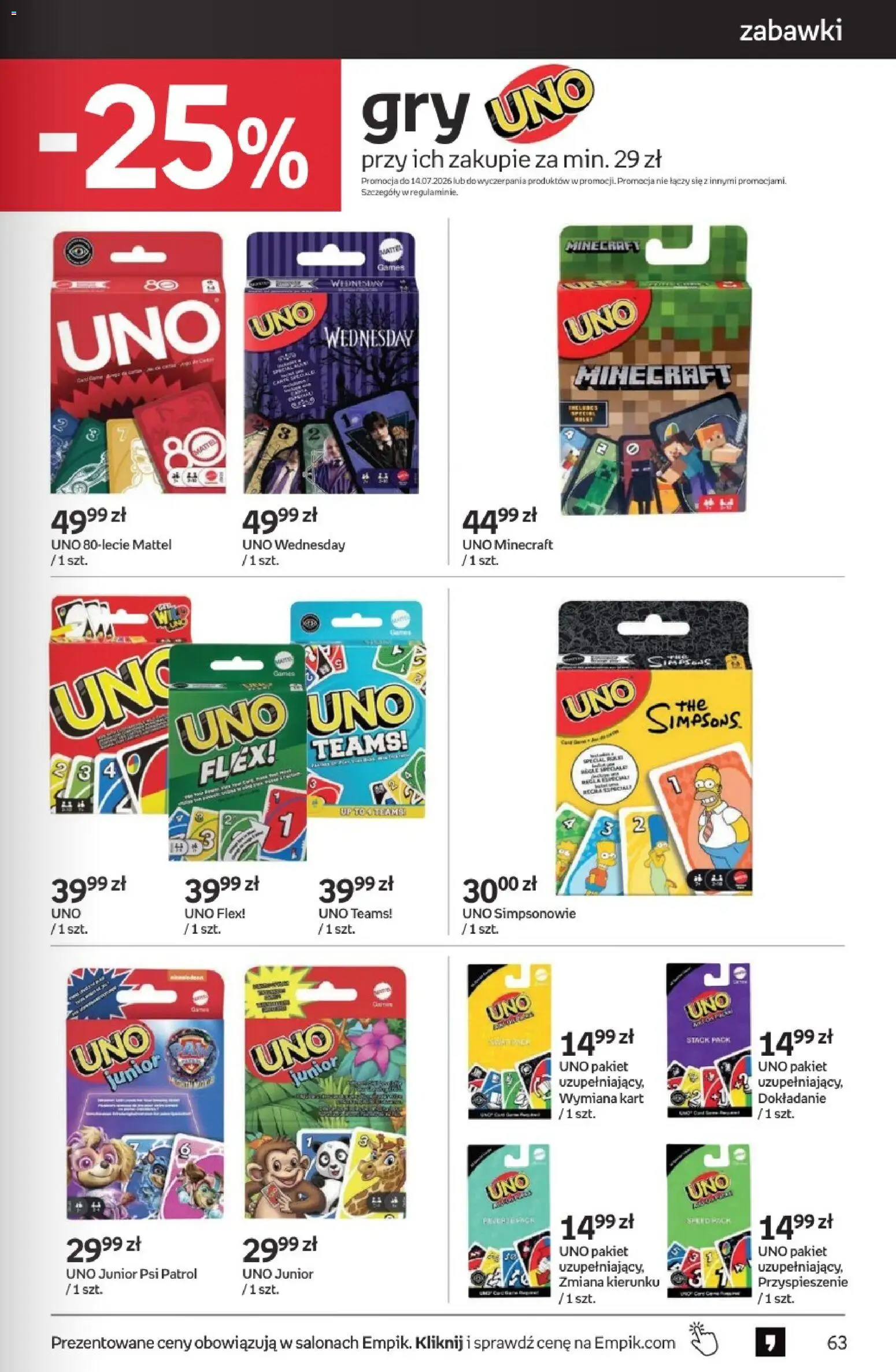 Empik promocje od 01.07.2026 | Strona: 63