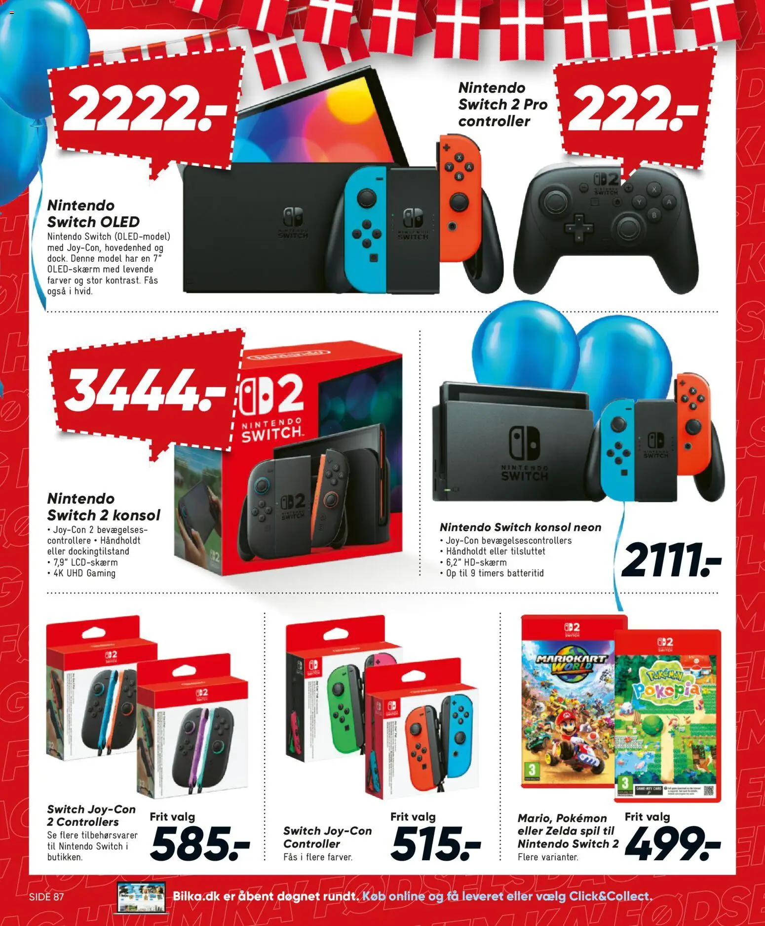 Bilka tilbudsavis – gyldig fra 31/07/2026 | Side: 28 | Produkter: Nintendo Switch, Spil