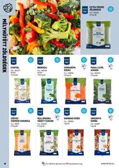 BROKKOLI, Frozen broccoli florets. - amely érvényes a következő dátumtól: 2025.06.01. | Oldal: 16 | Termékek: Zöldségek, Csemege kukorica, Gomba, Kukorica