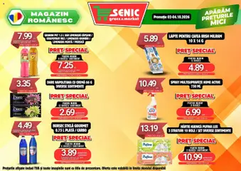 Ofertele Senic valabile de la 01.10.2026 | Pagină: 7 | Produse: Menta, Role, Lapte, Cafea