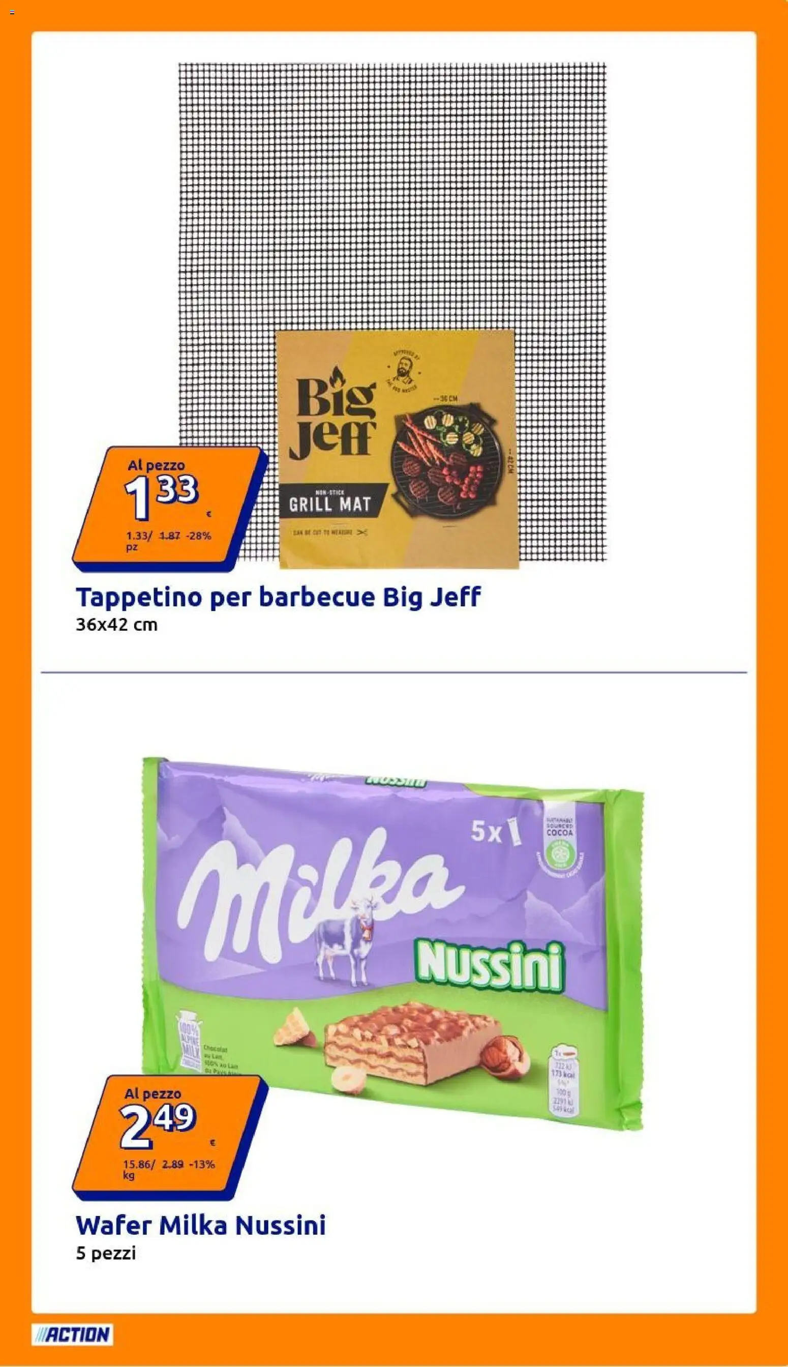 Volantino Action del 22/07/2026 | Pagina: 11 | Prodotti: Barbecue