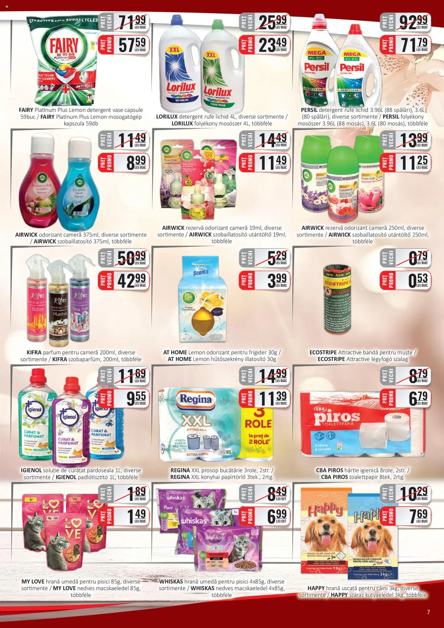 Noul catalog CBA – valabil de la 01.06.2026 | Pagină: 7 | Produse: Pomelo, Cameră, Frigider, Parfum