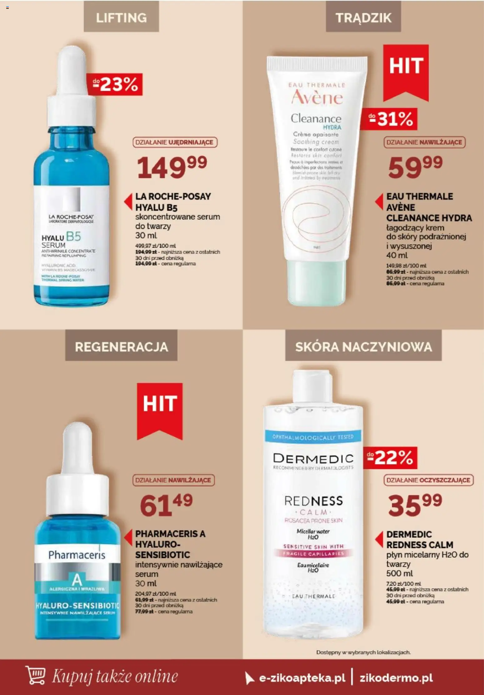 Ziko gazetka od 13.08.2026 | Strona: 2 | Produkty: Płyn micelarny, Krem