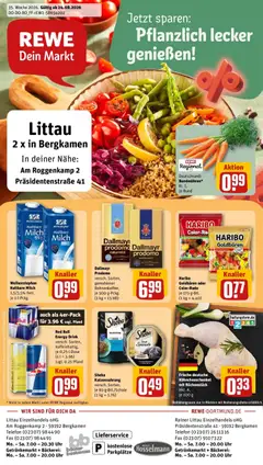 Rewe Prospekt Bergkamen ab 24.08.2026 gültig