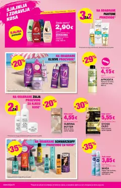 Bipa Katalog - Pregled kataloga iz trgovine Bipa, vrijedi od 11.06.2026 | Stranica: 8 | Proizvodi: Šampon, Nivea