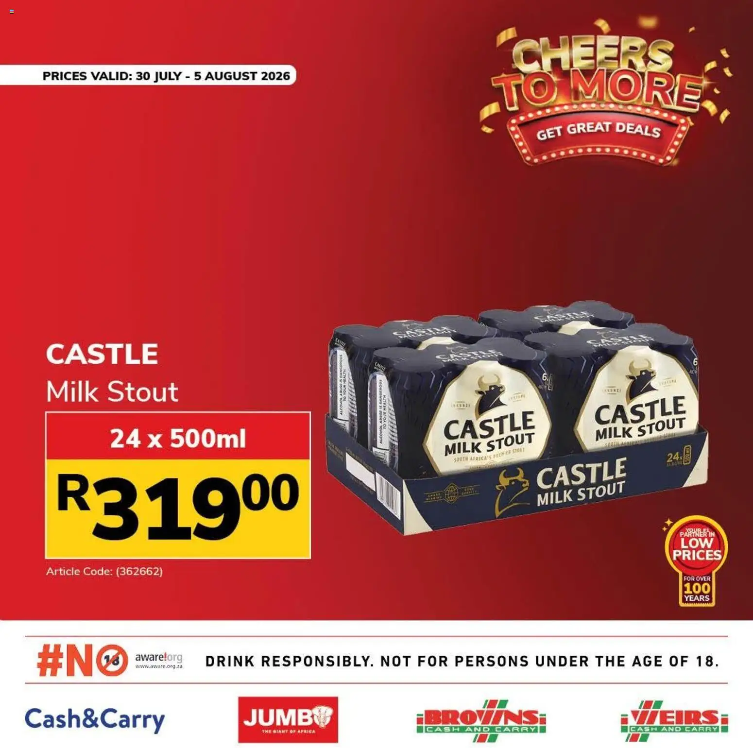 New Jumbo catalogue – valid from 30/07/2026 | Page: 7 | Products: Milk