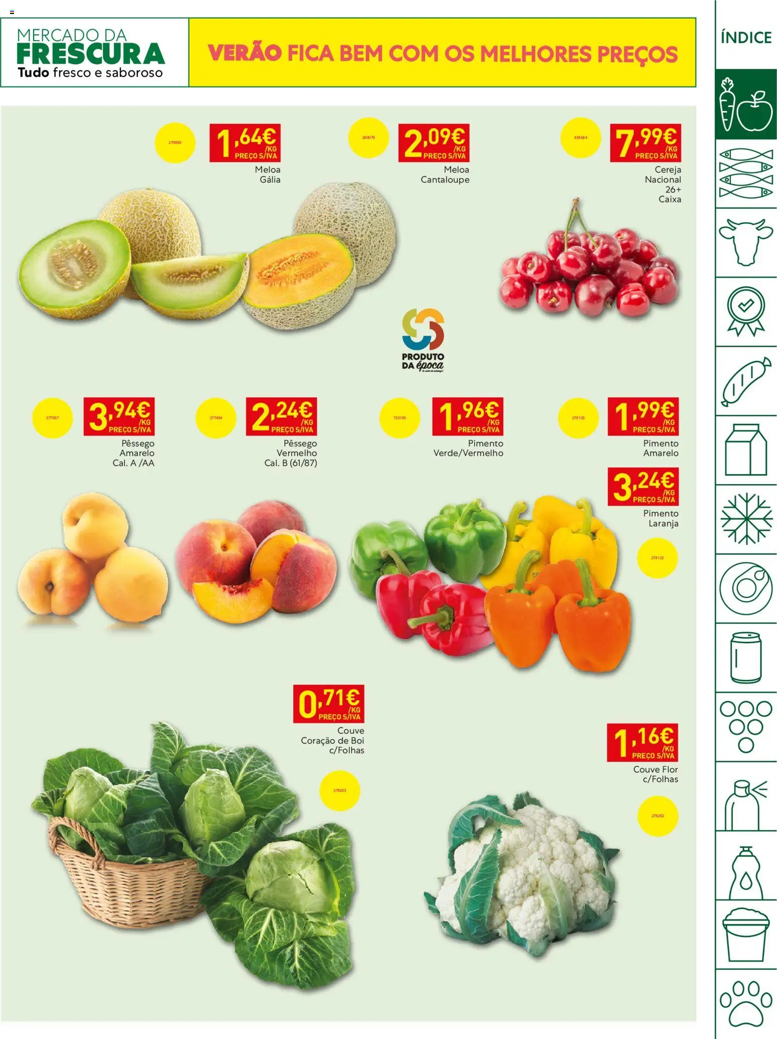 Recheio folheto Madeira │ válido de 09.06.2026 | Página: 3 | Produtos: Cereja, Caixa, Couve