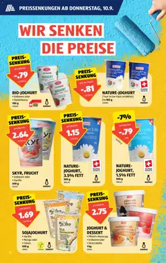 JOGHURT & DESSERT, Pfirsich-Maracuja, Erdbeere oder Stracciatella, 1 kg ab 10.09.2026 gültig | Seite: 4
