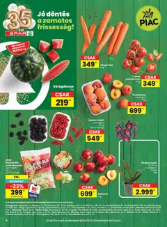 Spar akciós újság - amely érvényes a következő dátumtól: 2026.06.25. | Oldal: 6