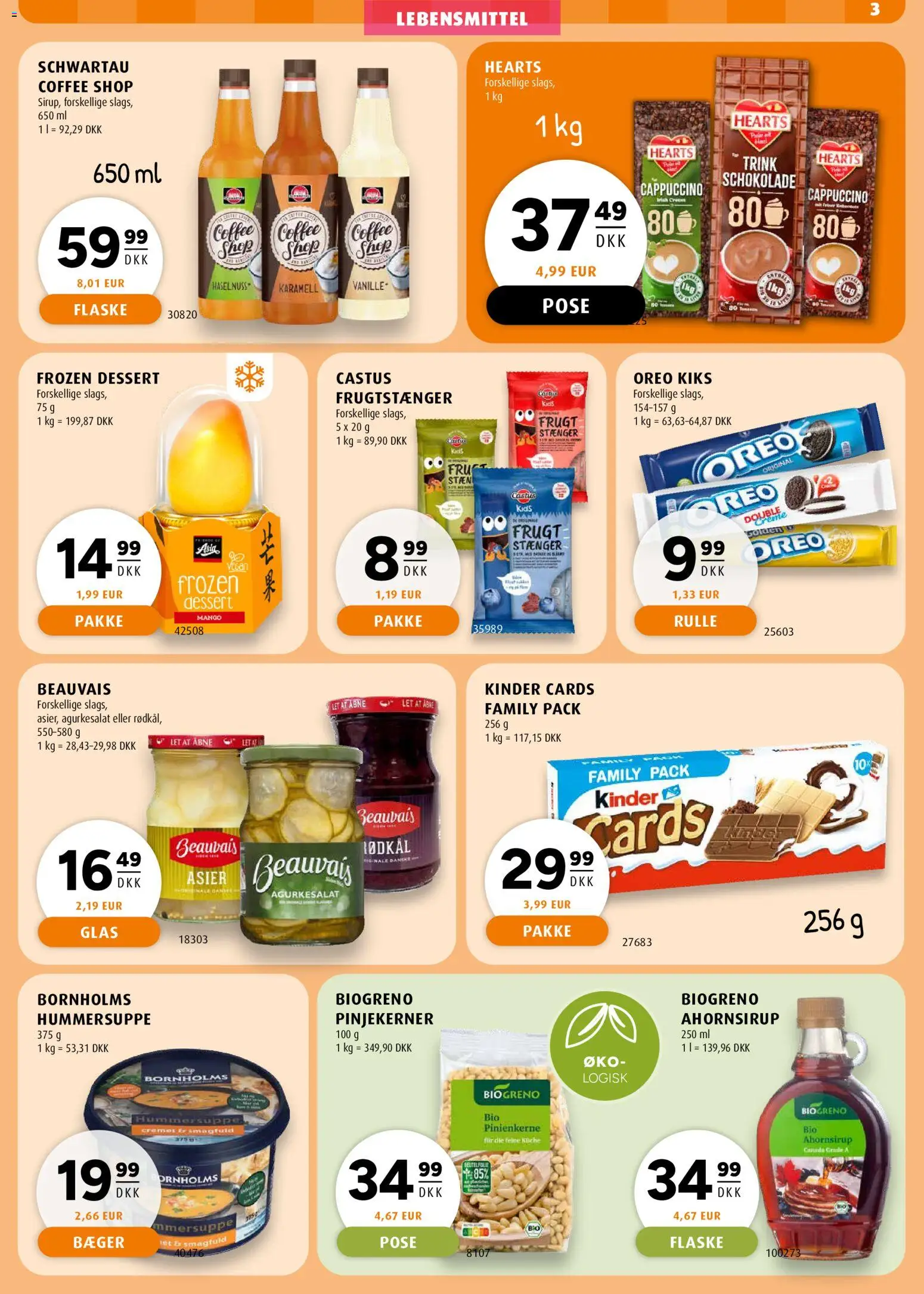 Scandinavian Park tilbudsavis – gyldig fra 22/10/2026 | Side: 3 | Produkter: Mango, Is, Oreo, Asier