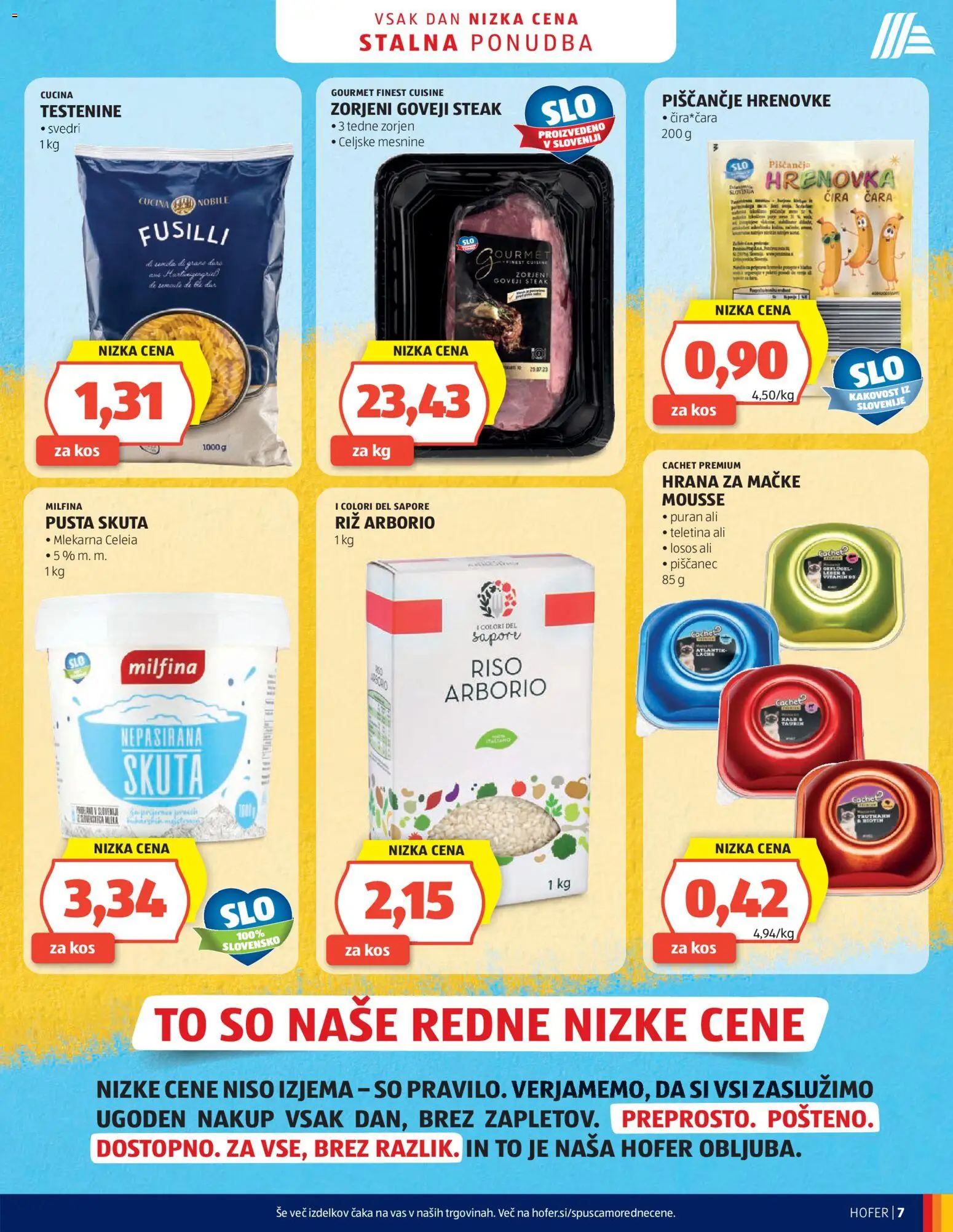 Novi Hofer katalog ponudbe – veljaven od 16.09.2026 | Stran: 7