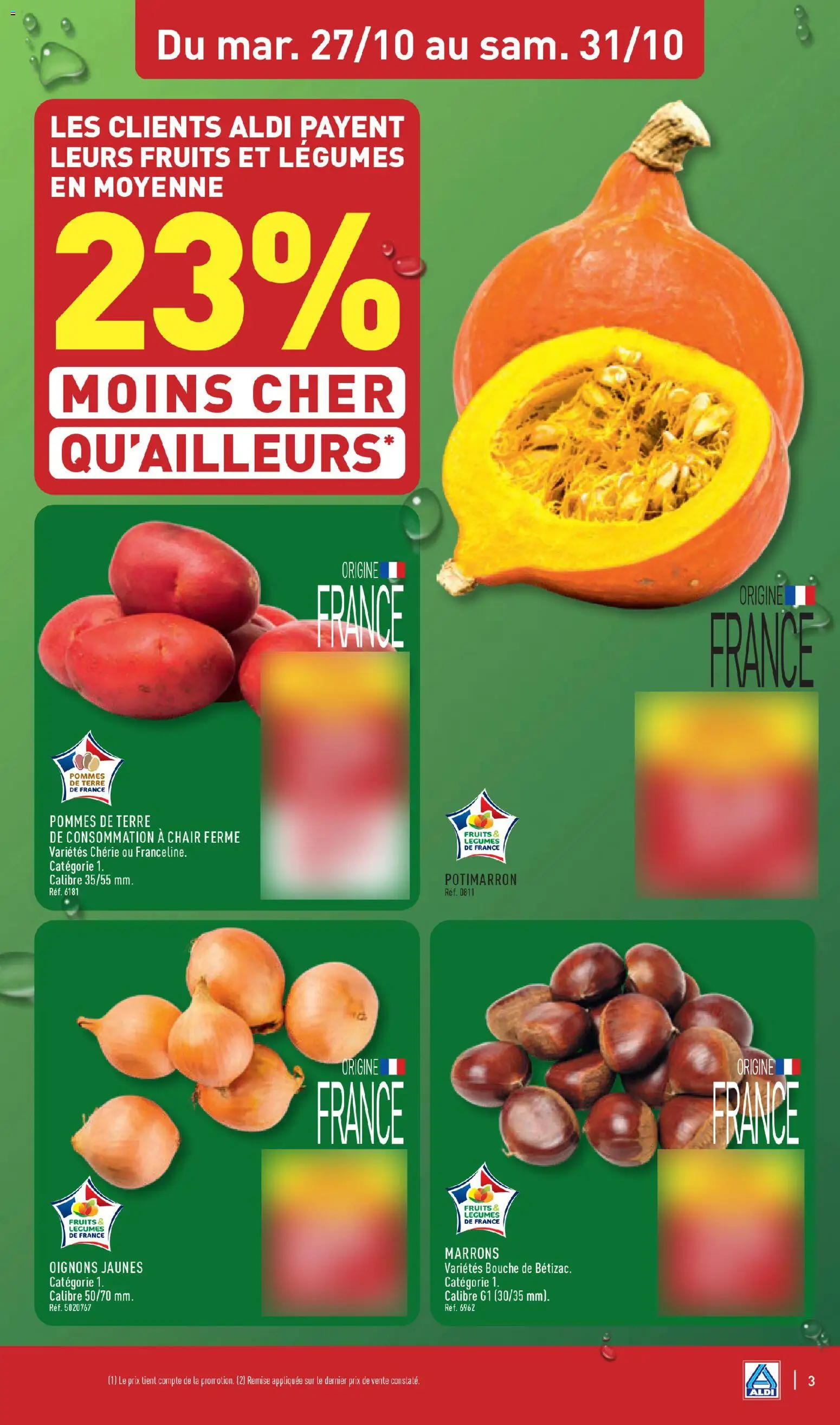 {H1} | Page: 5 | Produits: Fruits, Pommes, Oignons, Pommes de terre
