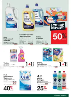 Sligro folder - Voorbeeld van een folder van Sligro, geldig van 03-09-2026 | Pagina: 85 | Producten: Wasverzachter, Lotus, Capsules, Box