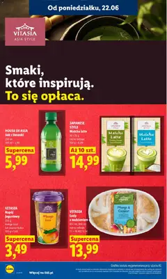 Náhled letáku Lidl Polsko leták od 22.06.2026 | Strana: 46 | Produkty: Mango, Matcha, Mango sorbet, Sorbet
