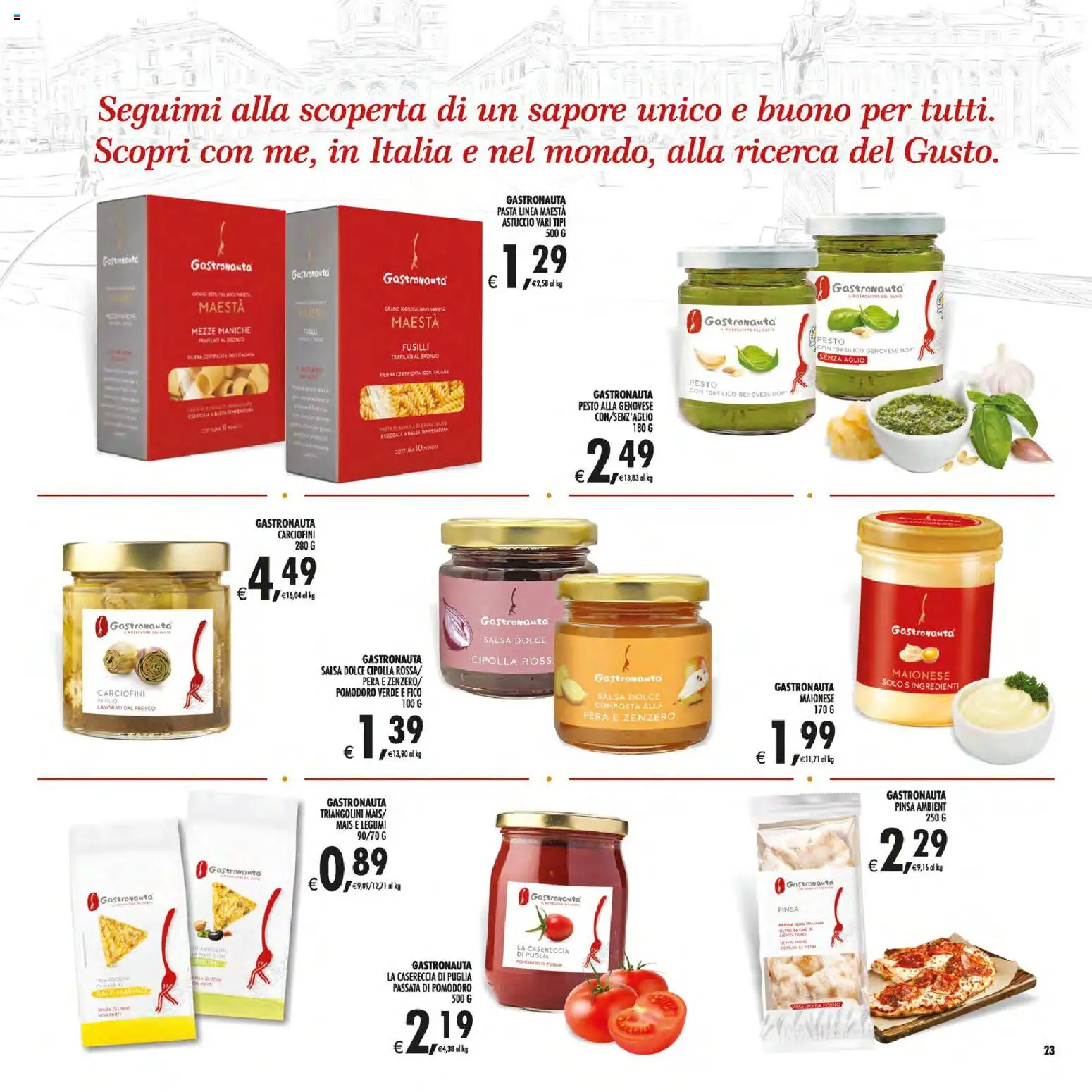 Volantino Decò del 30/06/2026 | Pagina: 23 | Prodotti: Legumi, Sale, Fusilli, Mais