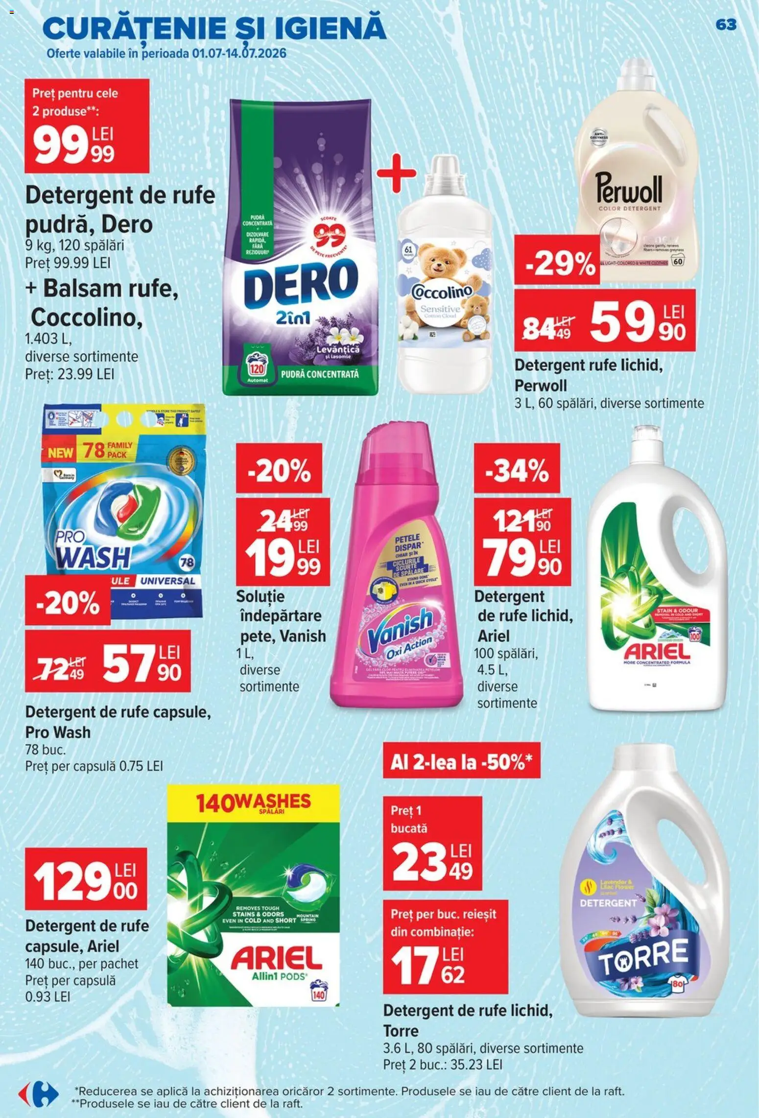 Noul catalog Carrefour – valabil de la 08.07.2026 | Pagină: 64