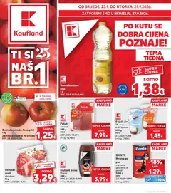 Kaufland - Rijeka Zamet - Pregled kataloga iz trgovine Kaufland, vrijedi od 23.09.2026
