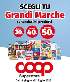 Anteprima del volantino COOP volantino Superstore Marche Luino valido a partire dal 18.06.2026