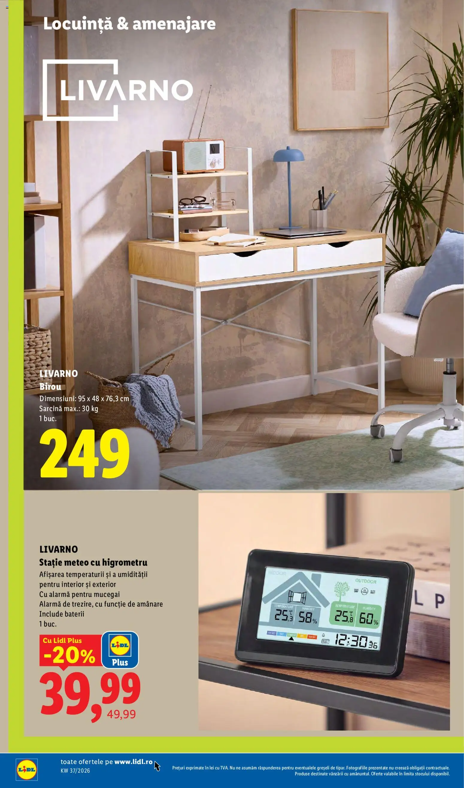 Noul catalog Lidl – valabil de la 07.09.2026 | Pagină: 66