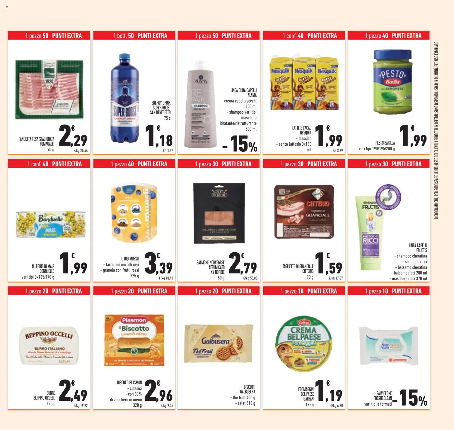 Volantino Conad del 12/08/2026 | Pagina: 43 | Prodotti: Shampoo, Crema, Salmone, Barilla