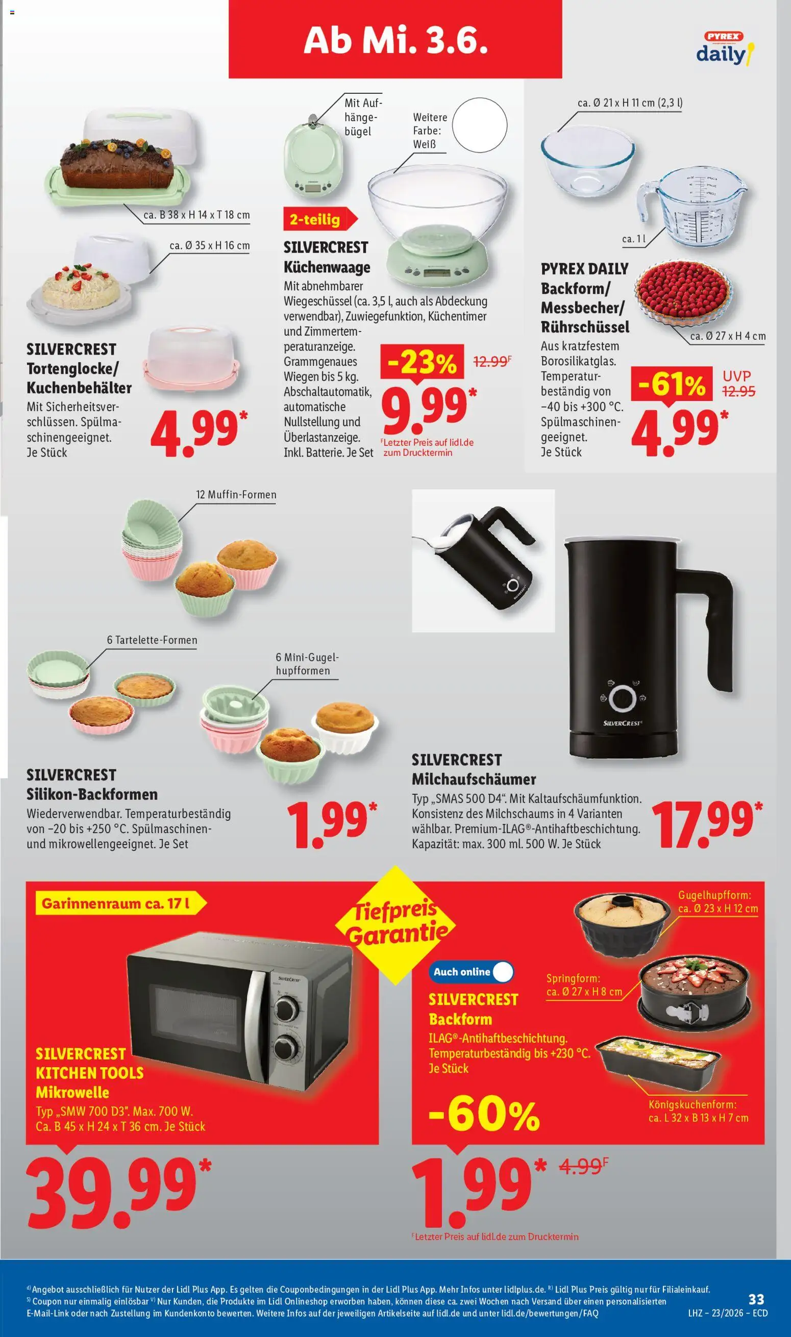 Lidl Prospekt – gültig ab 01.06.2026 | Seite: 27 | Produkte: Mikrowelle