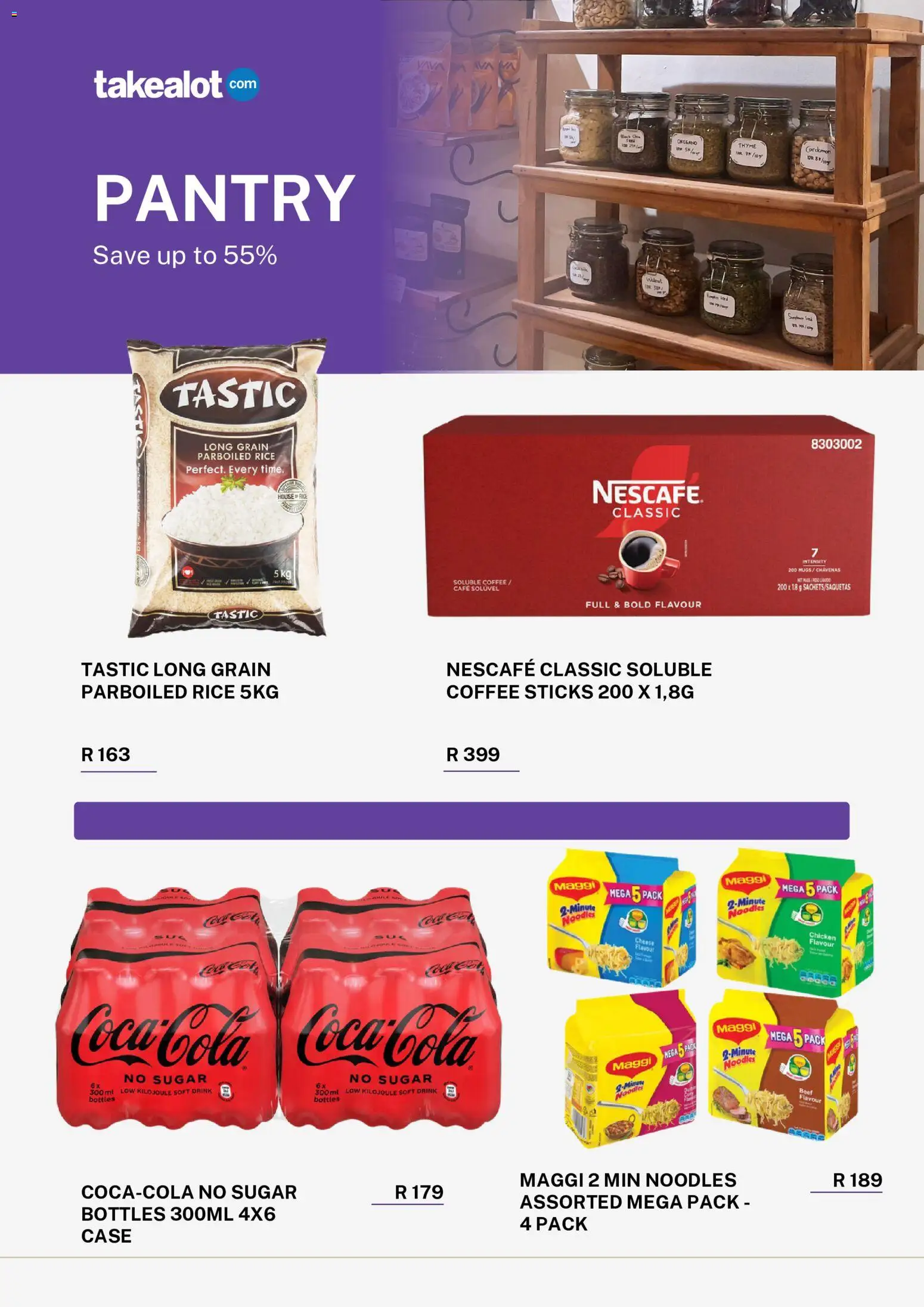 New Takealot catalogue – valid from 01/09/2026 | Page: 2 | Products: Case, Coffee, Rice, Sugar