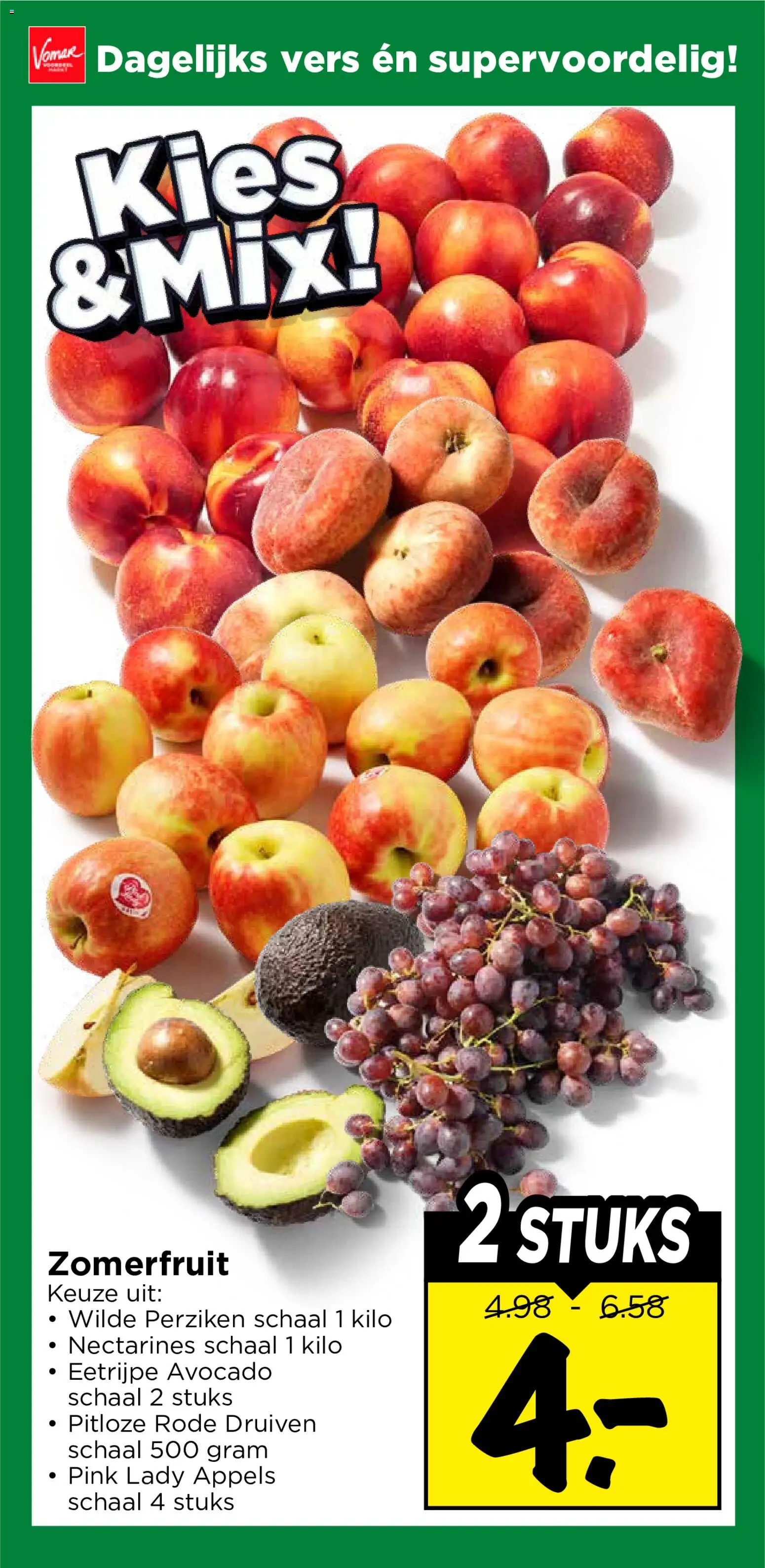{H1} | Pagina: 10 | Producten: Nectarines, Appels, Druiven, Perziken