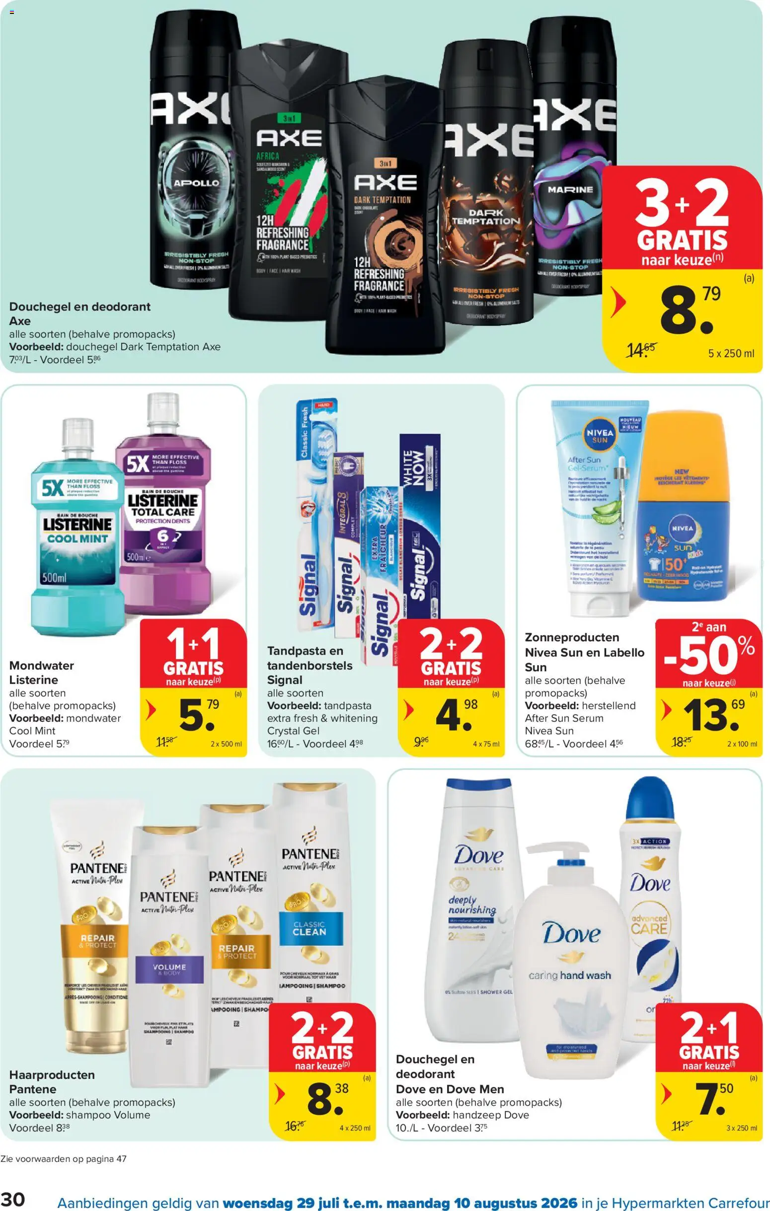 {H1} | Pagina: 30 | Producten: Listerine, Gel, Tandpasta, Mondwater