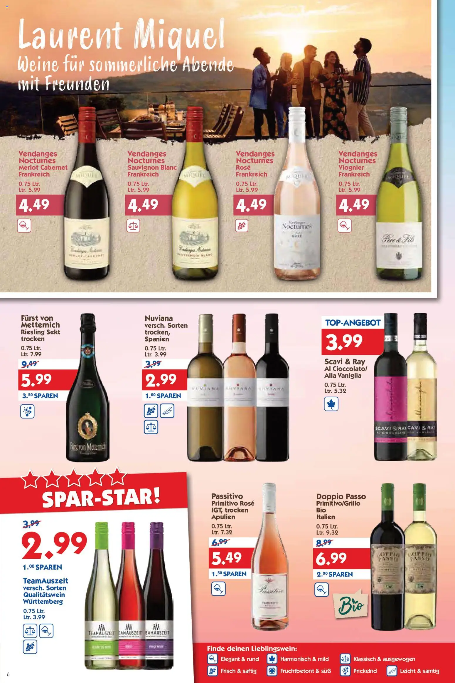 HOL’AB! Prospekt – gültig ab 01.06.2026 | Seite: 6 | Produkte: Sekt, Merlot, Doppio passo primitivo, Doppio Passo