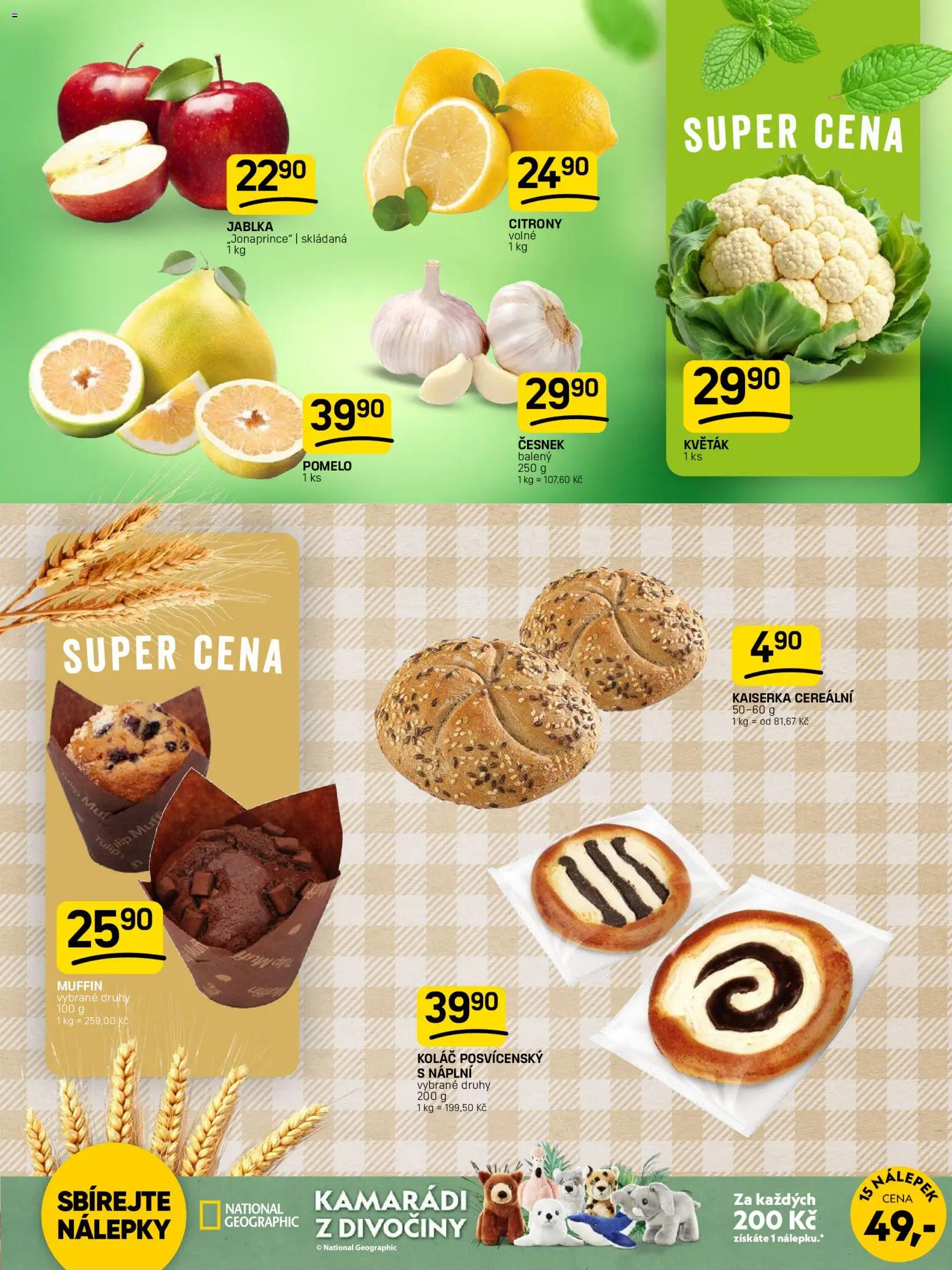 Flop leták od 21.10.2026 | Strana: 3 | Produkty: Pomelo, Koláč, Citróny, Česnek