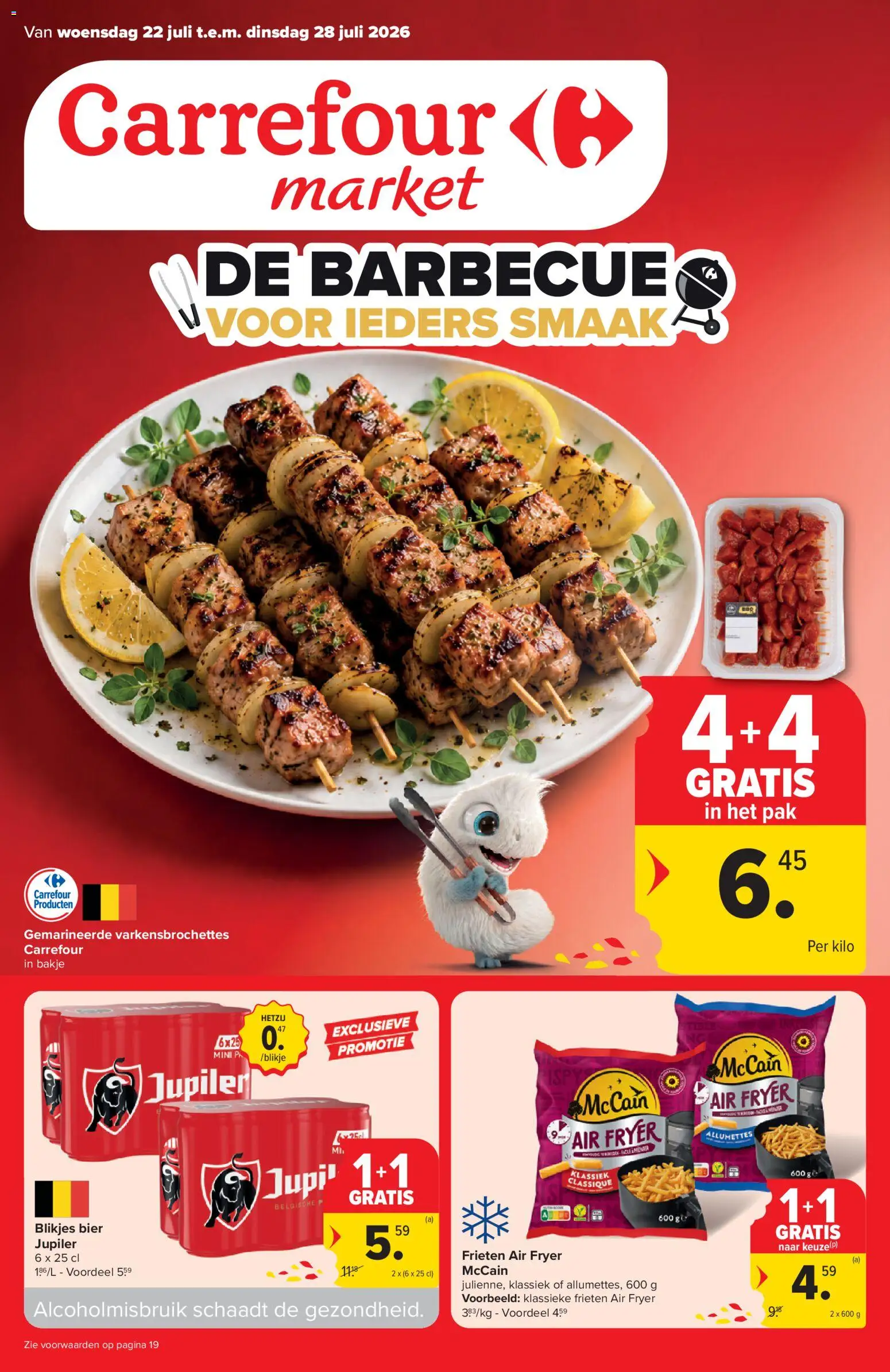 Carrefour folder Market (22/07/2026 t/m 28/07/2026) catalogue cover