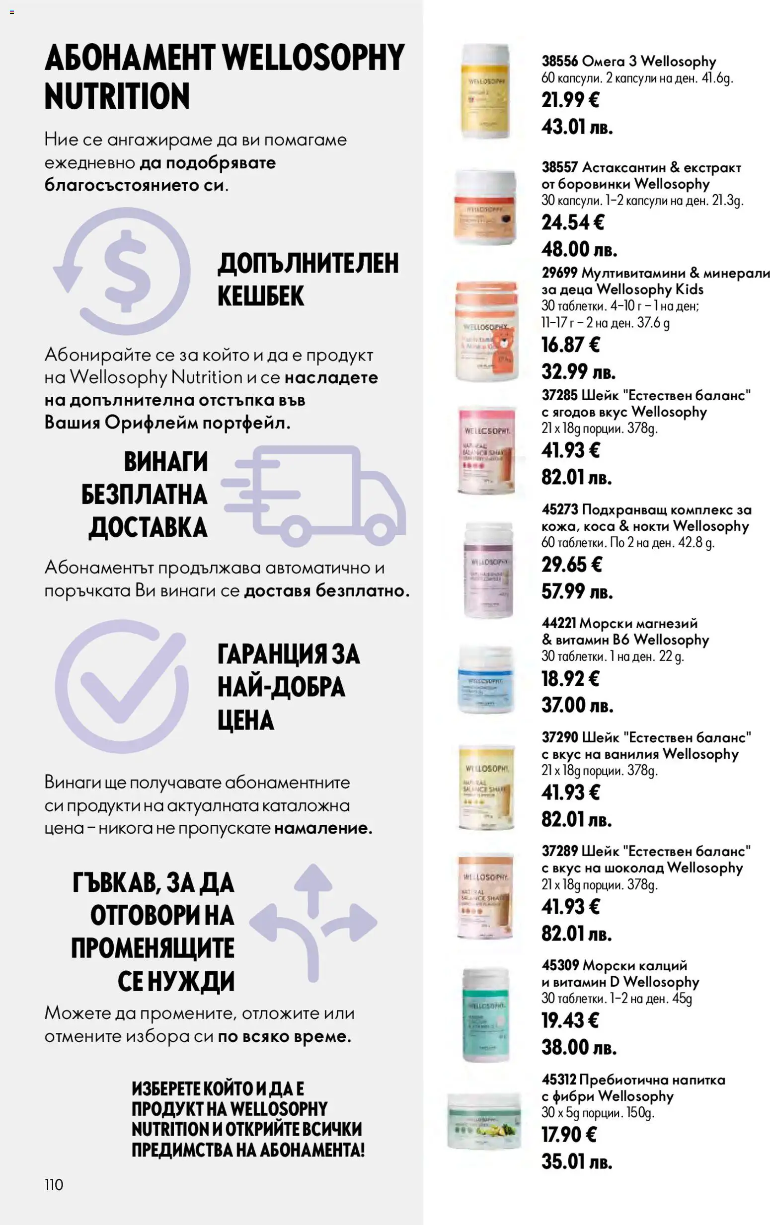 {H1} | Страница: 110 | Продукти: Шоколад, Боровинки, Calvados, Напитка