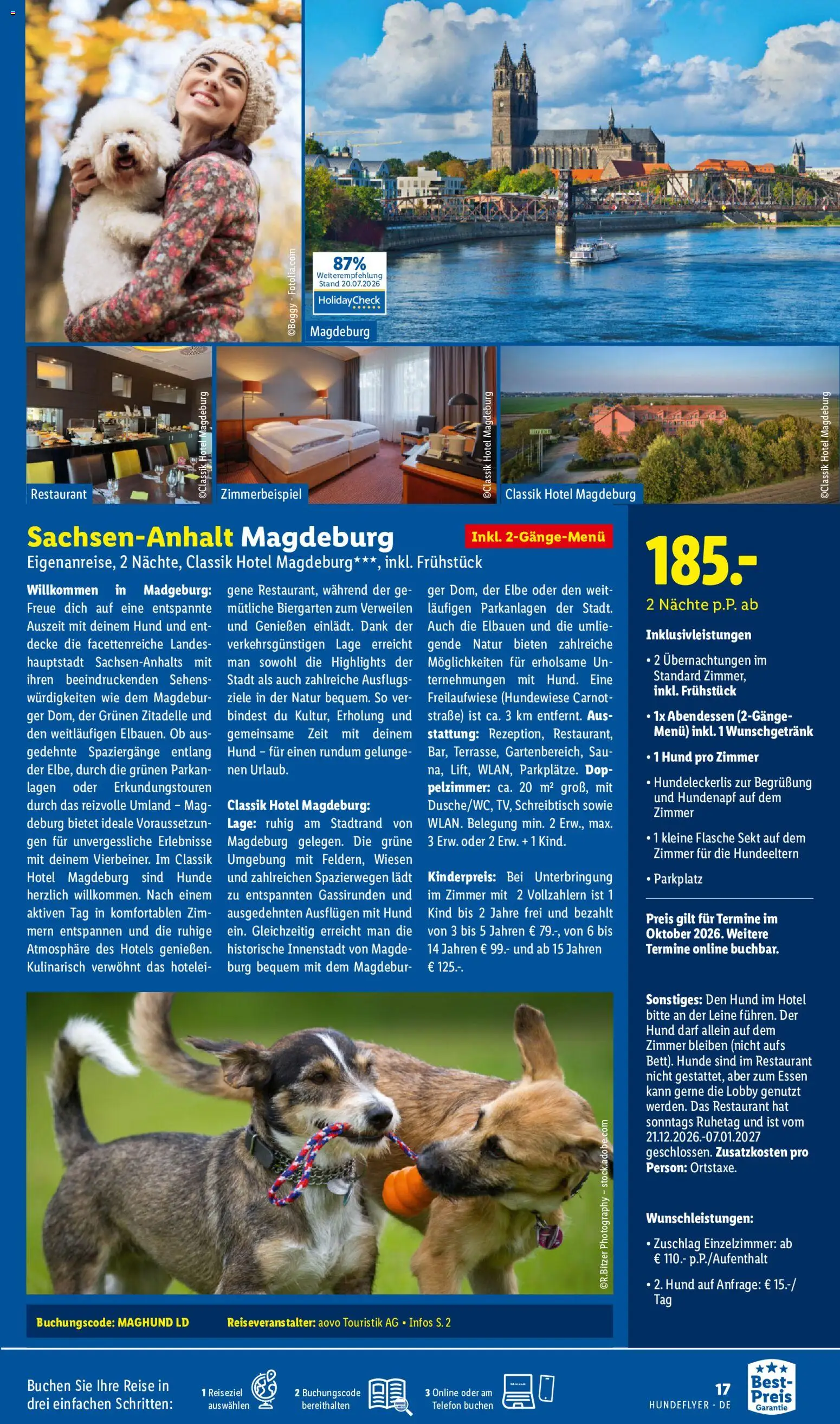 Lidl Reisen Hundeflyer – gültig ab 29.07.2026 | Seite: 17 | Produkte: Decke, Sekt, Telefon