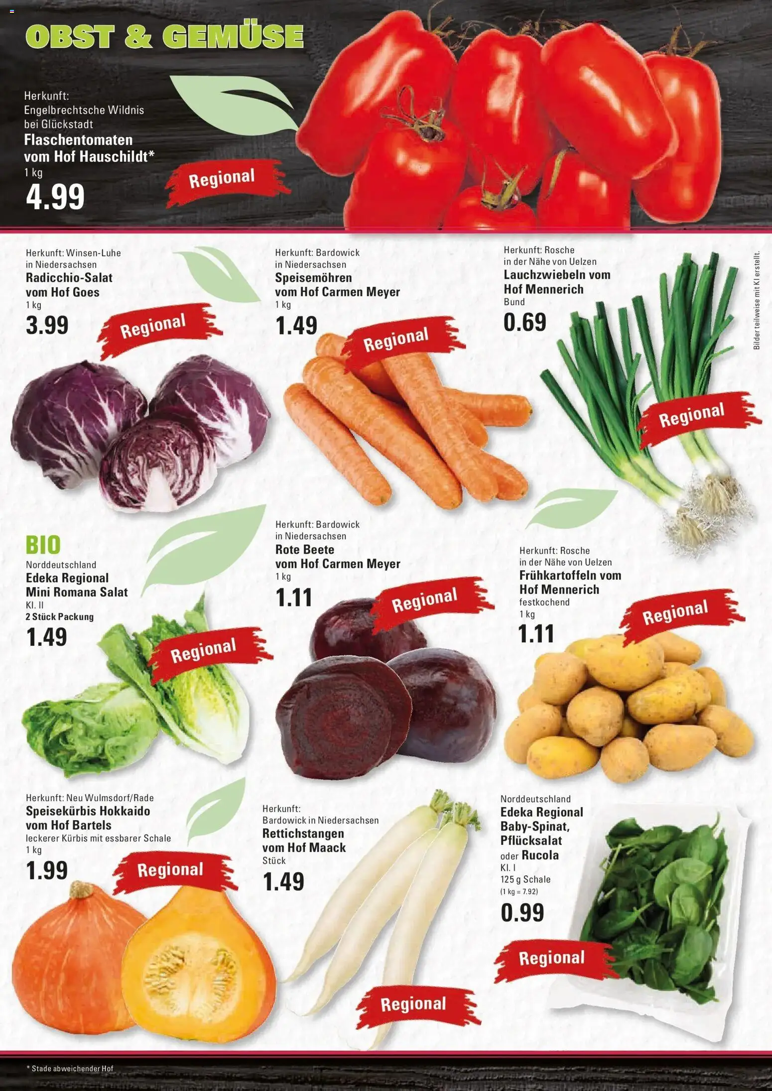 Edeka Prospekt Hamburg (ab 17.08.2026) » Angebote Online | Seite: 2 | Produkte: Bilder, Gemüse, Rote Beete, Salat
