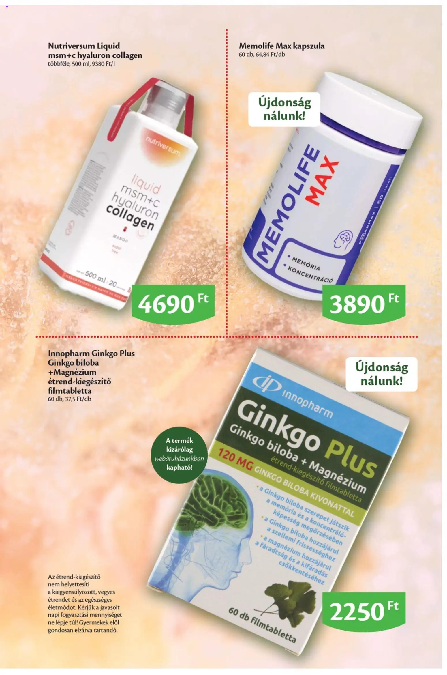 EcoFamily akciós ujság - amely érvényes a következő dátumtól: 18.05.2026 | Oldal: 13 | Termékek: Ginkgo biloba, Mangó