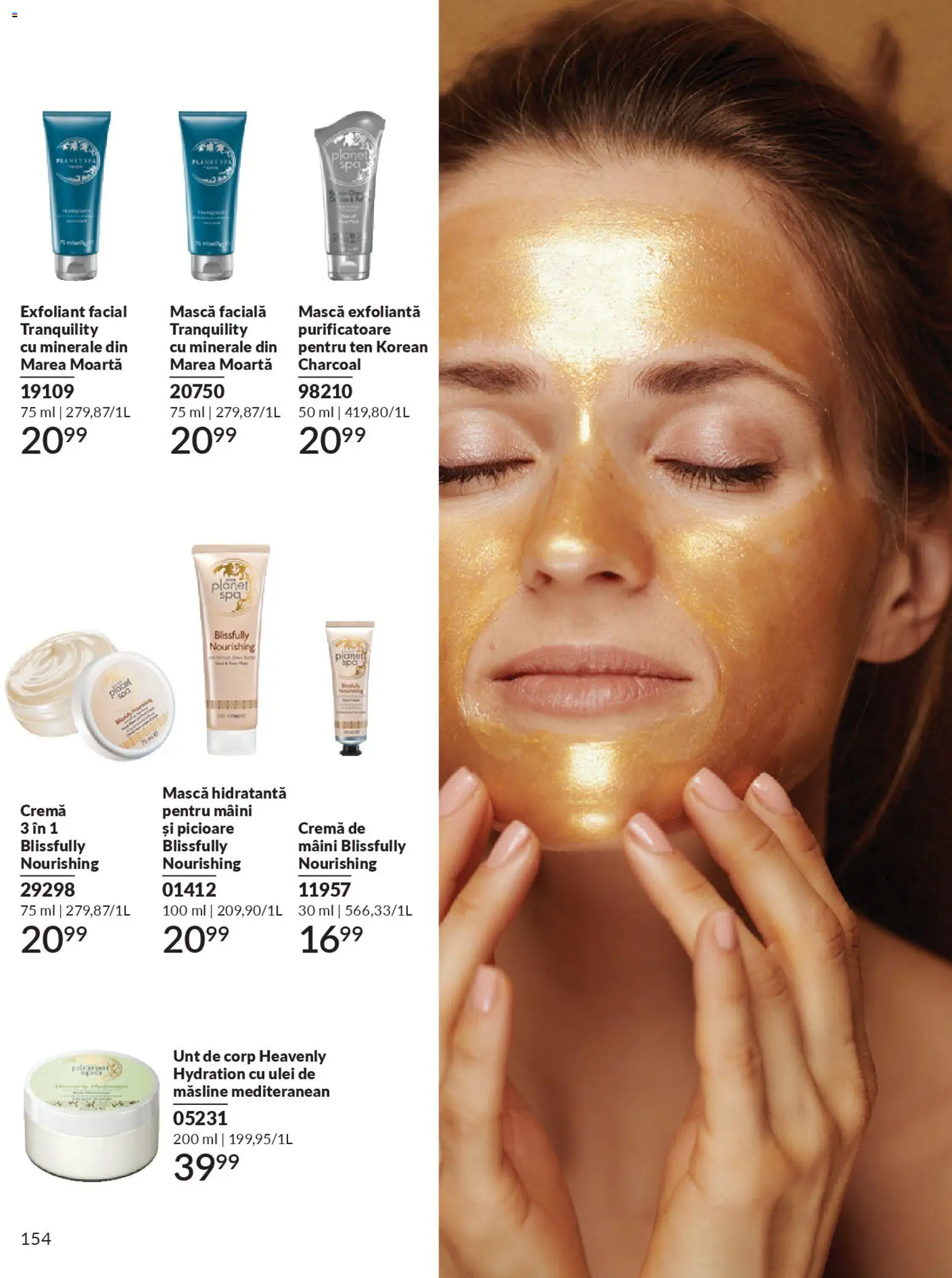 Noul catalog Avon – valabil de la 01.04.2026 | Pagină: 156 | Produse: Body, Măsline, Unt, Cremă de mâini