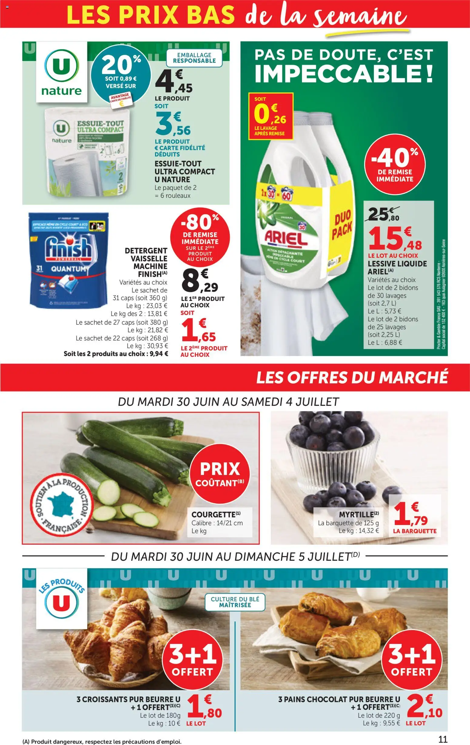 {H1} | Page: 11 | Produits: Ariel, Détergent, Lessive, Chocolat