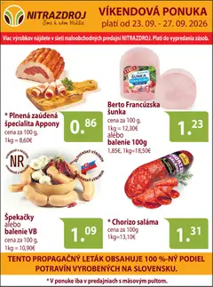 Nitrazdroj leták platný od 23.09.2026