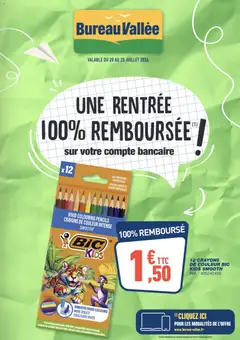 Bureau Vallée - Prévisualisation de Bureau Vallée catalogue valide à partir de 20/07/2026