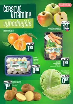 COOP Jednota leták platný od 30.04.2026 | Strana: 8 | Produkty: Kapusta, Jablká, Kapusta biela, Zemiaky