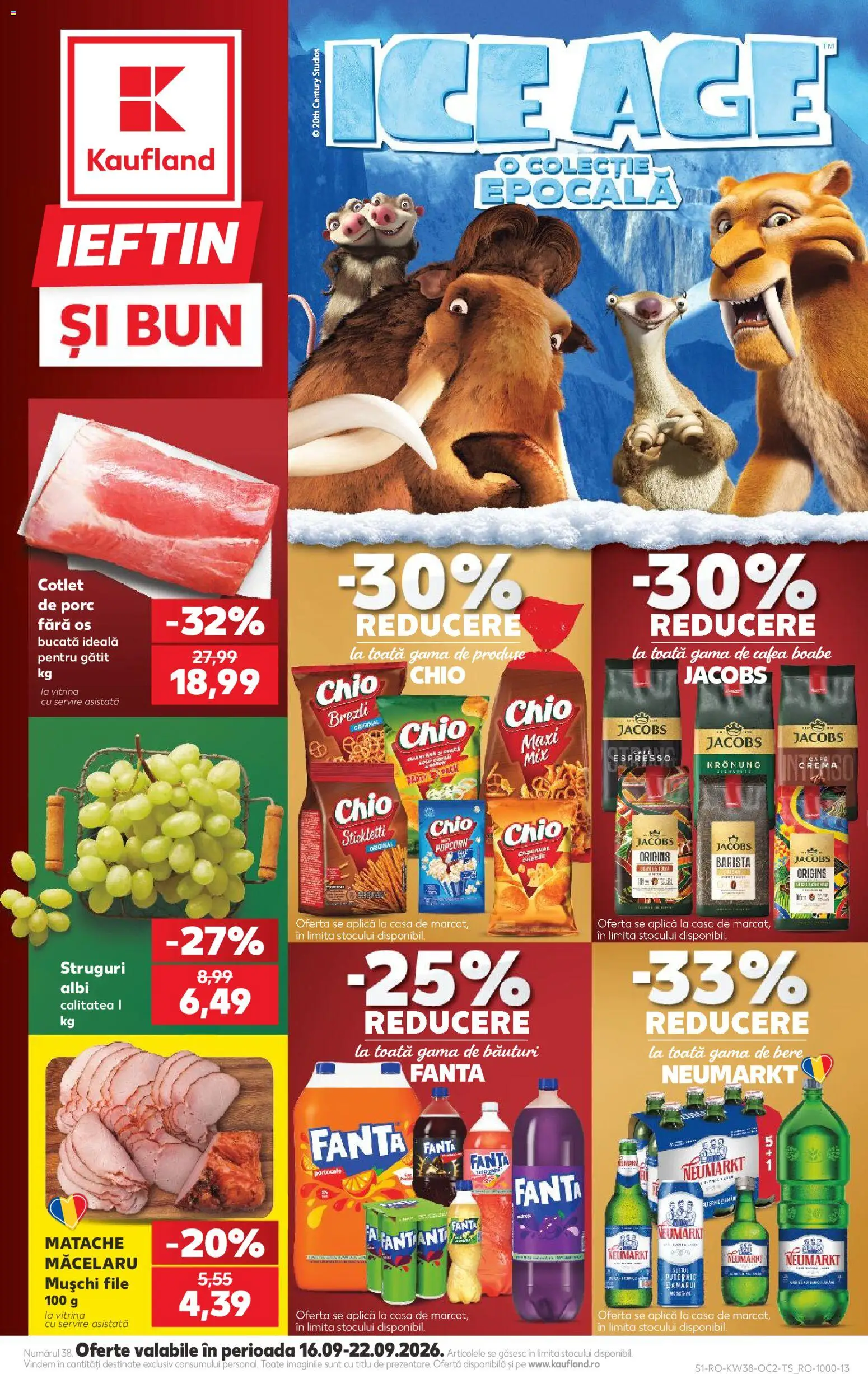 Noul catalog Kaufland – valabil de la 16.09.2026 | Pagină: 1