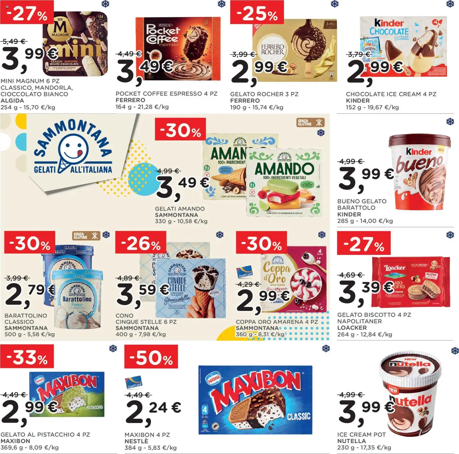Volantino Poli del 03.06.2026 | Pagina: 21 | Prodotti: Lamponi, Mandorle, Amarena, Stracciatella