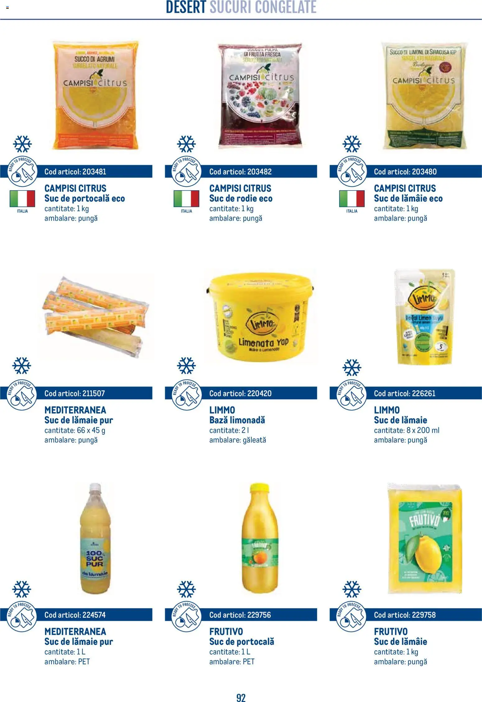 Noul catalog Metro – valabil de la 21.04.2026 | Pagină: 92 | Produse: Pungă, Sıcak su torbası, Suc, Lămâie