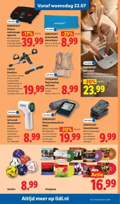 Lidl folder week 30 - Voorbeeld van een folder van Lidl, geldig van 20-07-2026 | Pagina: 33 | Producten: Monitor, Thermometer, Batterijen