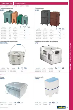 Vista previa Makro catálogo válido desde el 19/06/2024 | Página: 85 | Productos: Cocina, Nevera