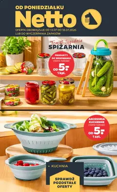 Pogląd oferty "Netto gazetka od poniedziałku NonFood" - ważna od 13.07.2026