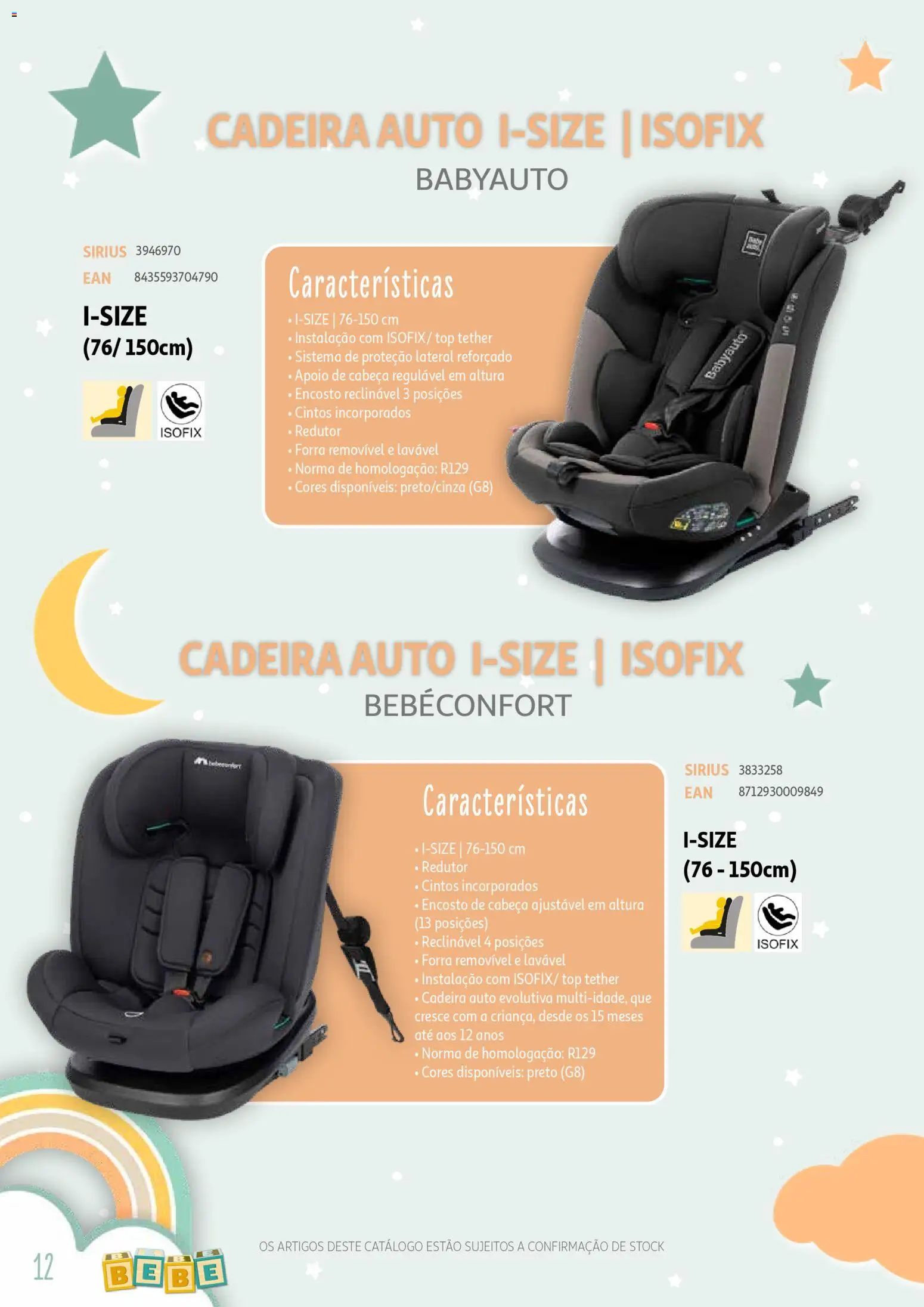 Auchan - Catálogo Puericultura │ válido de 13/01/2026 | Página: 12 | Produtos: Top, Cadeira