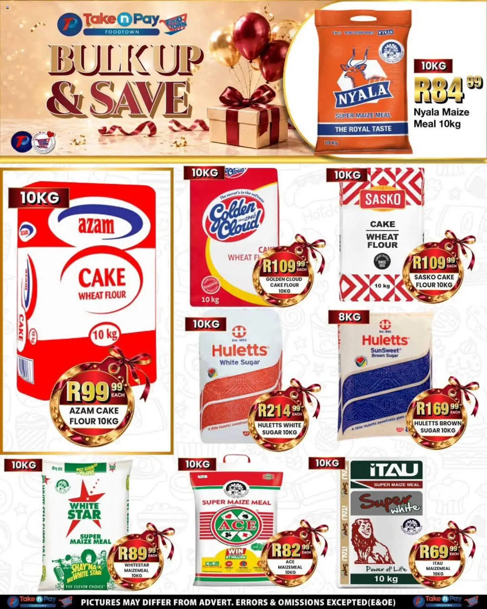 New Take n Pay catalogue – valid from 24/08/2026 | Page: 21 | Products: Cake, Flour, Maize meal, Sugar