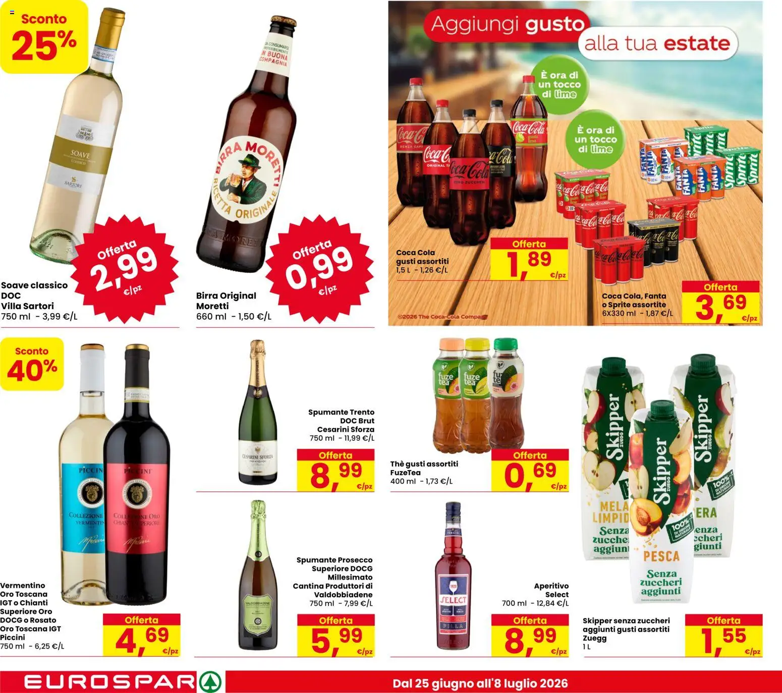 Volantino Eurospar del 25/06/2026 | Pagina: 14